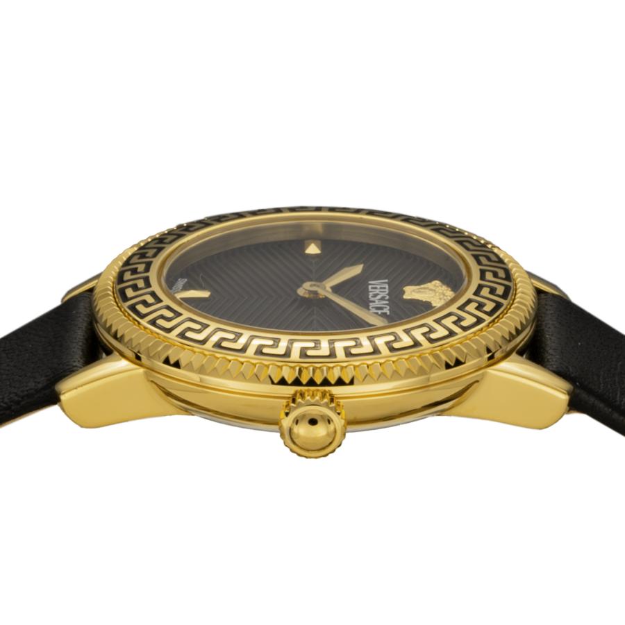 VERSACE（ヴェルサーチェ） V-ICON クォーツ レディース ブラック