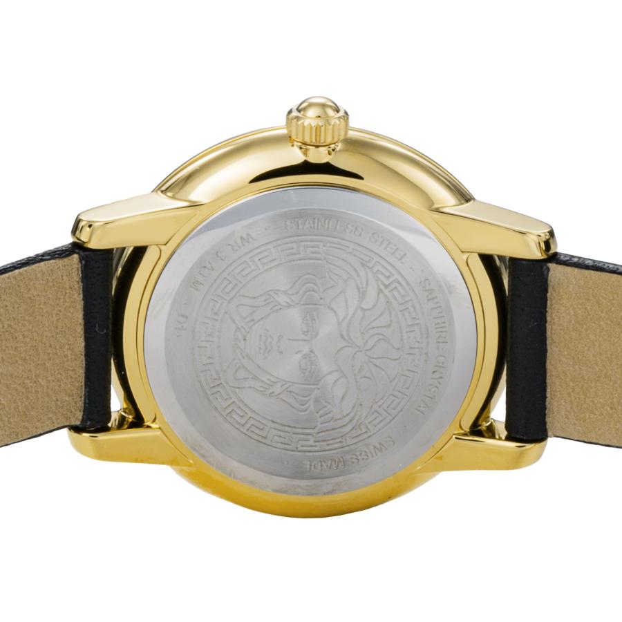 VERSACE（ヴェルサーチェ） V-ICON クォーツ レディース ブラック