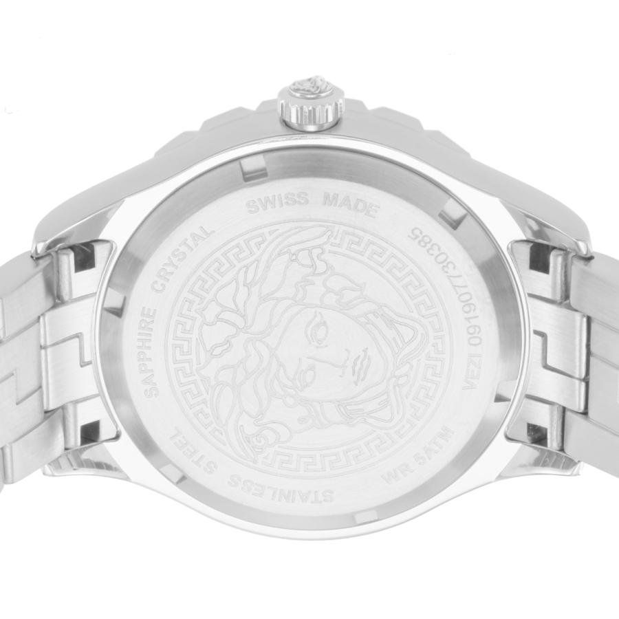 【15日はMAX16倍】 ヴェルサーチェ ヴェルサーチ VERSACE メンズ 時計 HELLENYIUM ヘレニウム 自動巻 グレー  VEZI00119 時計 腕時計 【ローン金利無料】