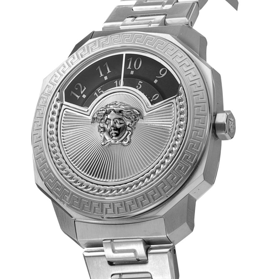 ヴェルサーチェ ヴェルサーチ VERSACE メンズ レディース 時計 DYLOS クォーツ ユニセックス シルバー VQU030015 爆買の画像