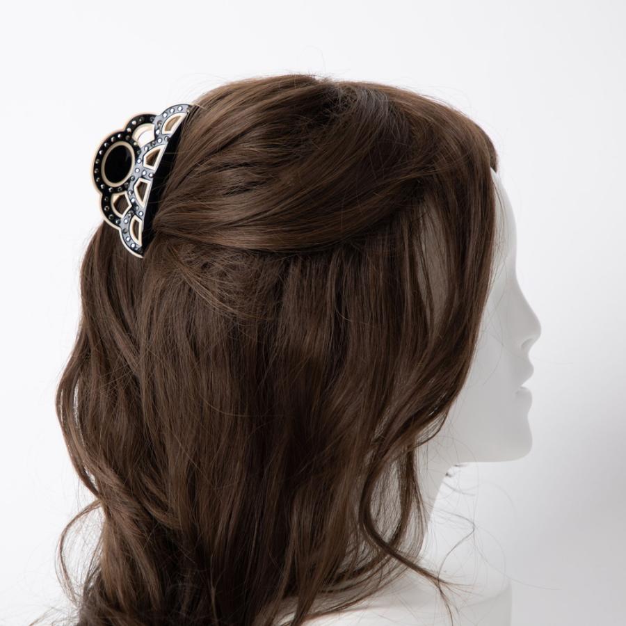 アレクサンドル ドゥ パリ ヘアクリップ ALEXANDRE DE PARIS ACCM-14288-03 ヘアアクセサリー レディース クリップ  CLIP M ティアラ Mサイズ プレゼント