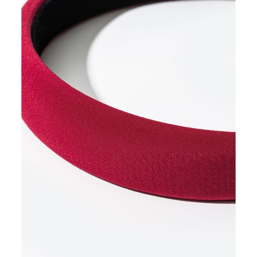 ALEXANDRE DE PARIS レッド ヘアバンド カチューシャ 赤 ALEXANDRE DE PARIS リボン カチューシャ ヘアバンド レッド