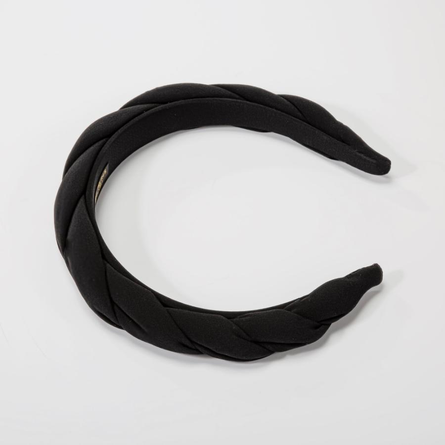 ALEXANDRE DE PARIS 黒 ヘアバンド ALEXANDRE DE PARIS アレクサンドル ドゥ パリ カチューシャ THB