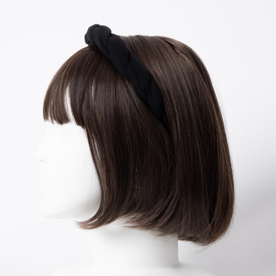 美品　ALEXANDRE DE PARIS 黒 ベルベット ヘアバンド ALEXANDRE DE PARIS アレクサンドル ドゥ パリ カチューシャ