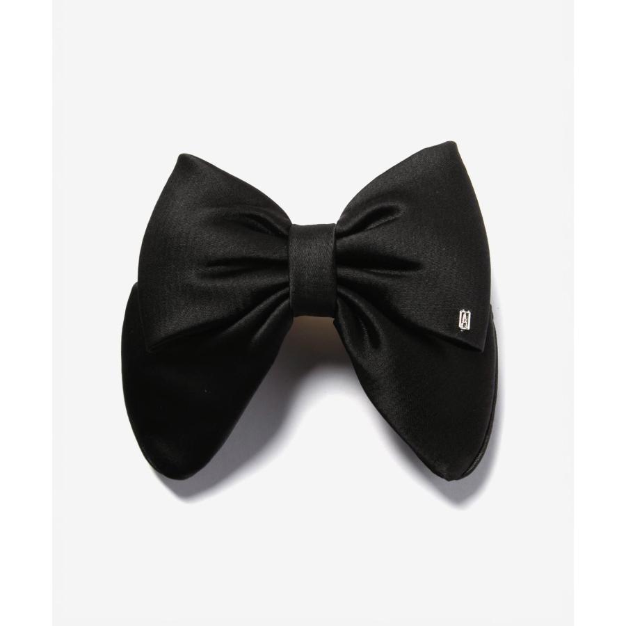 アレクサンドゥルドゥパリ 黒 ベルベットリボン バレッタ ALEXANDRE DE PARIS（アレクサンドル ドゥ パリ） ALEXANDRE DE PARIS