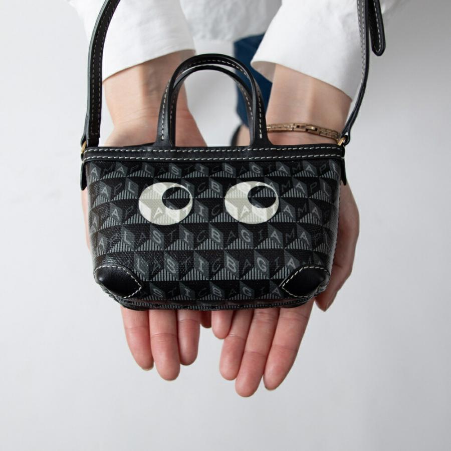 新品未使用！送料込み★Anya Hindmarch★Eyes N/S ミニトート Eyes N/S シアリング・ミニ・トート | Anya Hindmarch JP