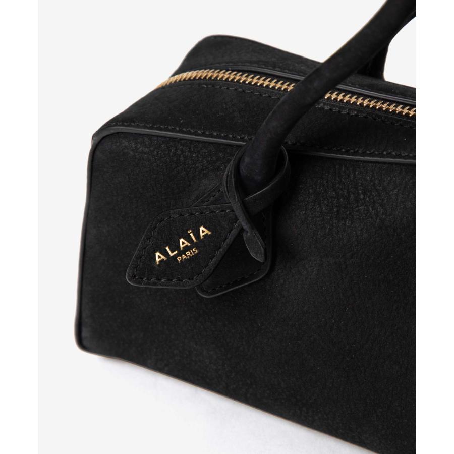 アライア ALAIA LE TECKEL ル テケル MEDIUM NUBUCK CALFSKIN BAG ヌバック カーフスキン ミディアム ショルダーバッグ AA1S06033CA214 爆買 | ALAIA | 06
