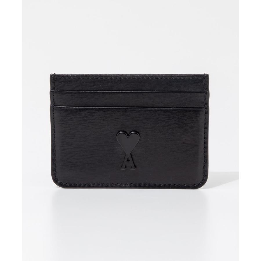 アミ パリス AMI PARIS USL013.830 カードケース ADC CARD HOLDER メンズ カードホルダー ハートロゴ レザー ビジネス パスケース 爆買 | 
