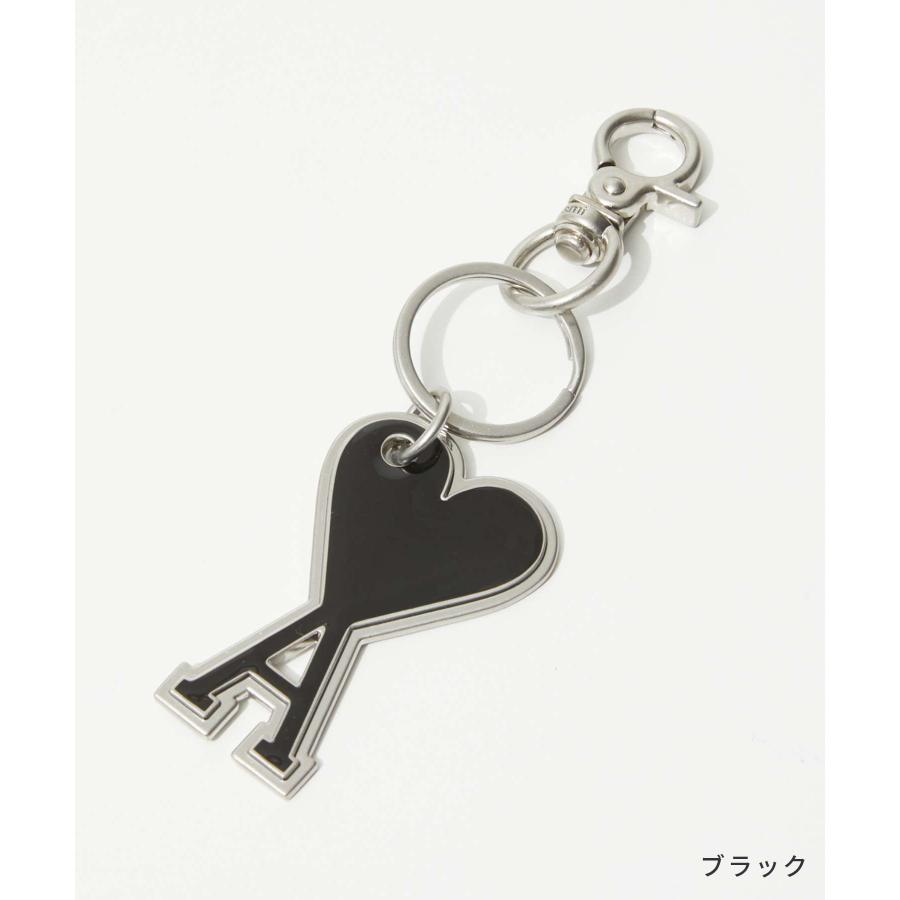 アミ パリス AMI PARIS UKR906.363 キーリング AMI DE COEUR KEYRING レディース ハートロゴ コンパクト キーホルダー バッグチャーム メタル 爆買 |  | 03