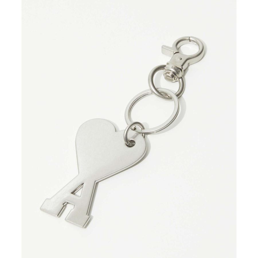 アミ パリス AMI PARIS UKR906.363 キーリング AMI DE COEUR KEYRING レディース ハートロゴ コンパクト キーホルダー バッグチャーム メタル 爆買 |  | 05