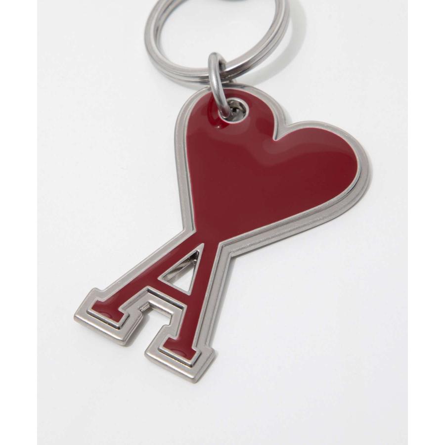 アミ パリス AMI PARIS UKR906.363 キーリング AMI DE COEUR KEYRING レディース ハートロゴ コンパクト キーホルダー バッグチャーム メタル 爆買 |  | 09