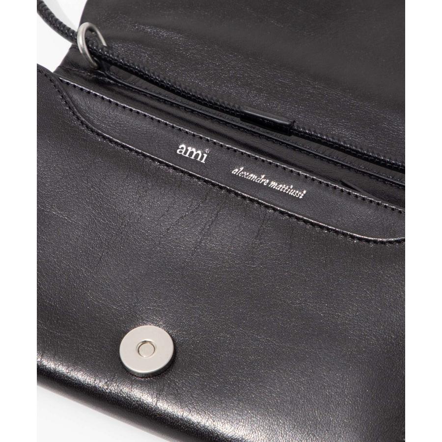アミ パリス AMI PARIS ULL164.AL0052 ショルダーバッグ WALLET STRAP VOULEZ VOUS メンズ バッグ クロスボディ ウォレット ストラップ ハートロゴ レザ 爆買 |  | 07