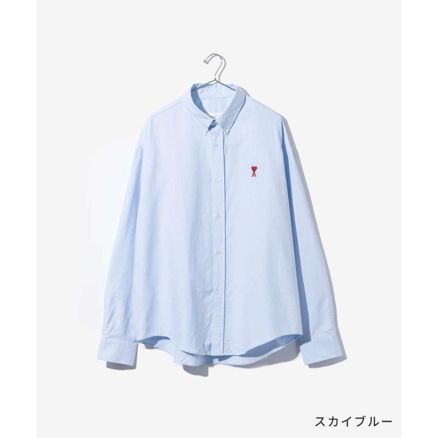 アミ パリス AMI PARIS BFUSH130.CO0031 シャツ BOXY FIT SHIRT メンズ