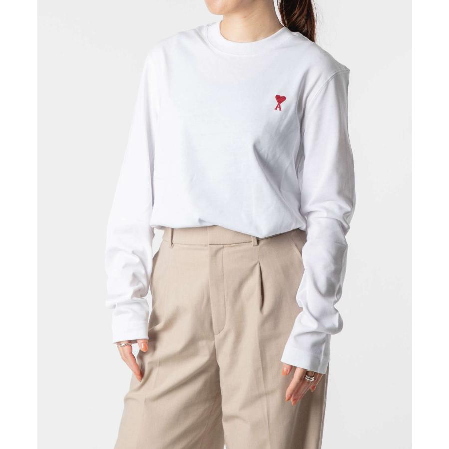 アミ パリス AMI PARIS UTS205.726 Tシャツ LONG SLEEVES ADC TSHIRT メンズ レディース トップス 長袖 ロングスリーブ ハートロゴ刺繍 カジュアル 爆買 |  | 15
