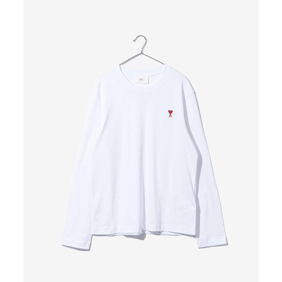 アミ パリス AMI PARIS UTS205.726 Tシャツ LONG SLEEVES ADC TSHIRT メンズ レディース トップス 長袖 ロングスリーブ ハートロゴ刺繍 カジュアル 爆買 |  | 04