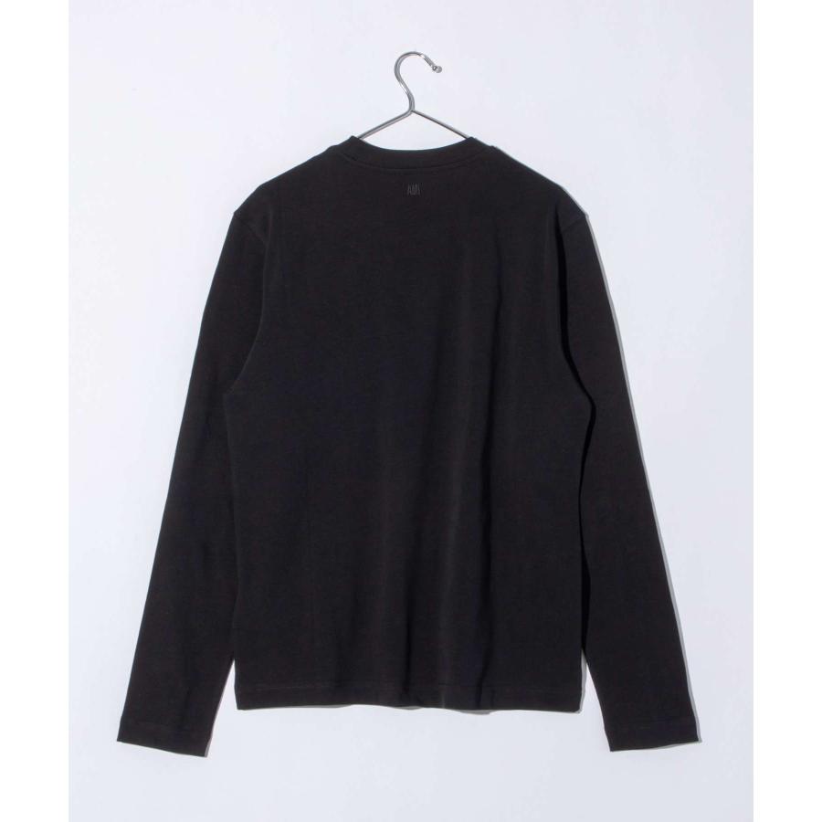 アミ パリス AMI PARIS UTS205.726 Tシャツ LONG SLEEVES ADC TSHIRT メンズ レディース トップス 長袖 ロングスリーブ ハートロゴ刺繍 カジュアル 爆買 |  | 05