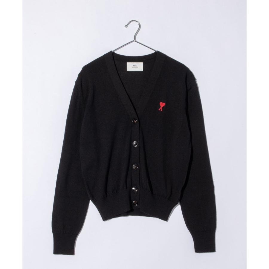 アミ パリス AMI PARIS BFFKC111.KN0025 カーディガン RED ADC CARDIGAN レディース トップス 長袖 Vネック ロゴ刺繍 爆買 |  | 02