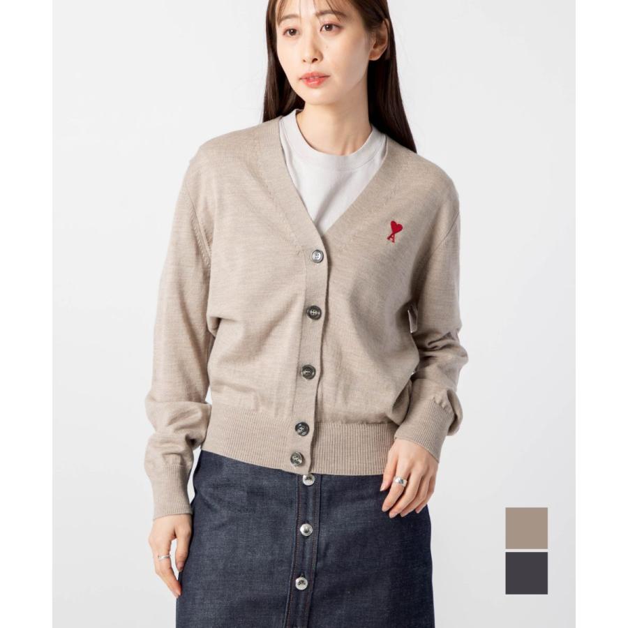 アミ パリス AMI PARIS FKC111.KN0025 カーディガン RED ADC CARDIGAN
