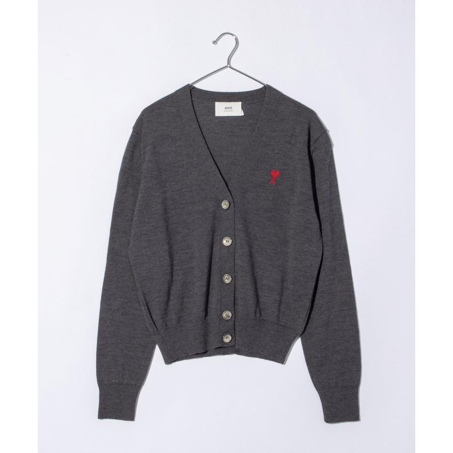 アミ パリス AMI PARIS FKC111.KN0025 カーディガン RED ADC CARDIGAN