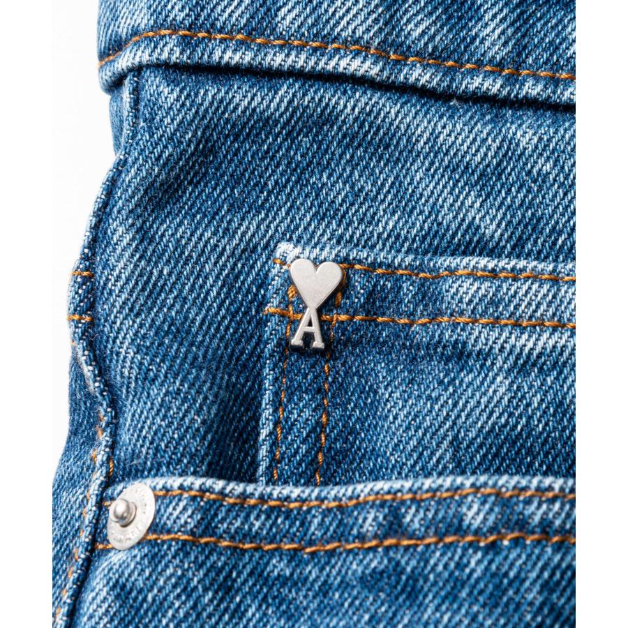 アミ パリス AMI PARIS UTR500.DE0025 パンツ STRAIGHT FIT JEANS レディース ボトムス ストレートフィットジーンズ デニムパンツ コットン カジュアル 爆買 |  | 10