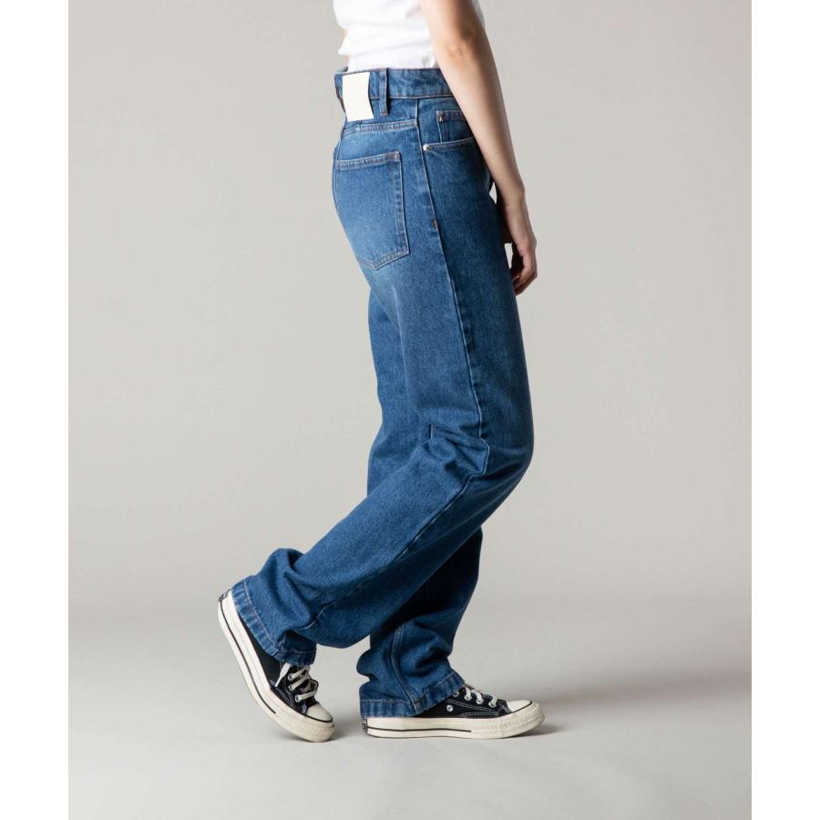 AMI Paris Womens ウォッシュドデニム ラージフィット ジーンズ AMI☆素敵！ラージフィット ジーンズ AMI Paris Womens
