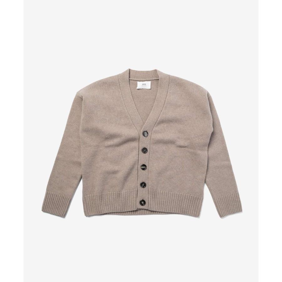 アミ パリス AMI PARIS MATIS WOOL CASHMERE CARDIGAN マティス ウール カシミヤ カーディガン UKC110.KN0028 レディース トップス |  | 01