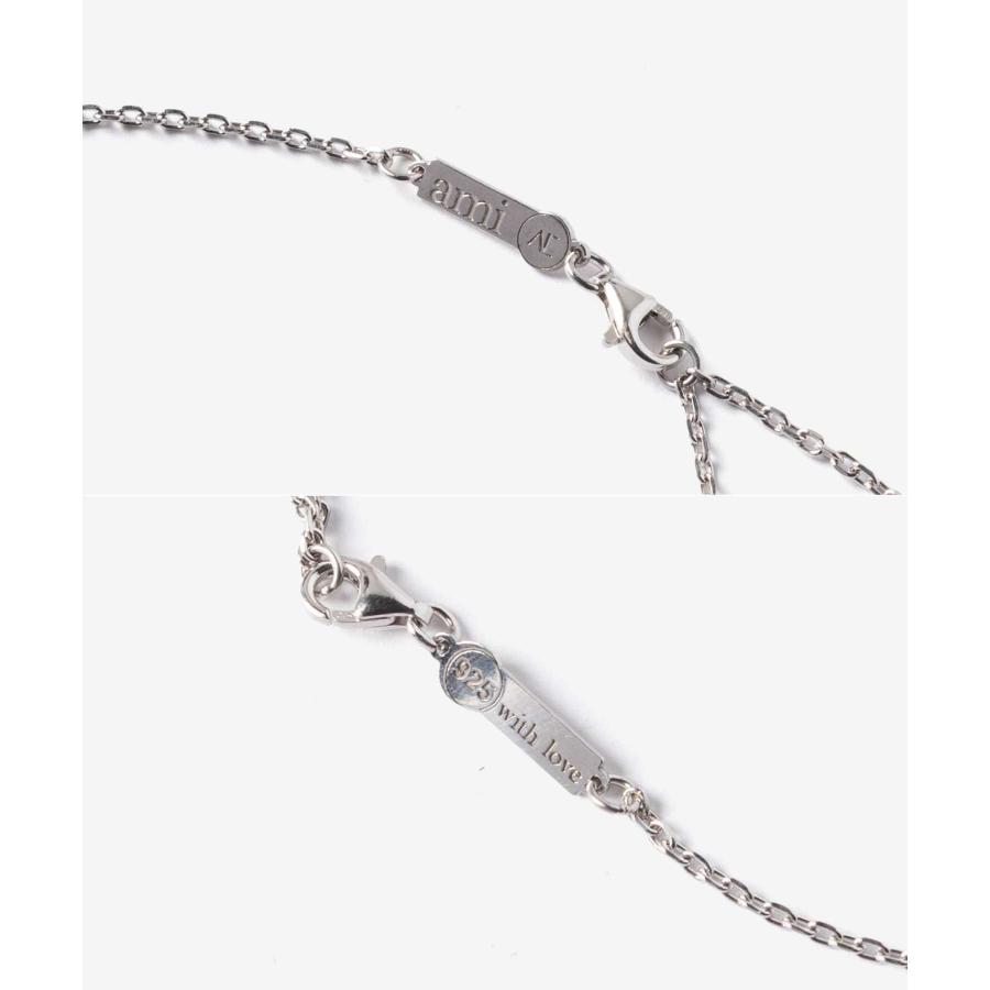 アミ パリス AMI PARIS METAL HEART CHOKER メタル ハート チョーカー UJW982.362 ネックレス レディース アクセサリー シルバー |  | 05