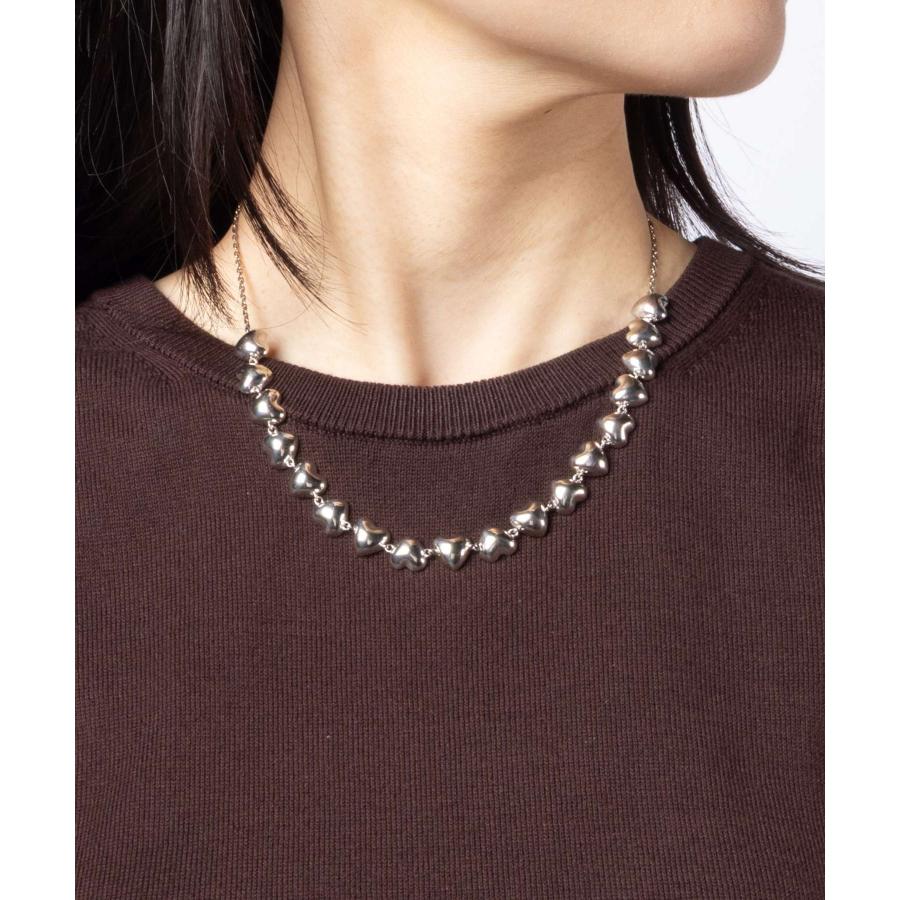 アミ パリス AMI PARIS METAL HEART CHOKER メタル ハート チョーカー UJW982.362 ネックレス レディース アクセサリー シルバー |  | 07