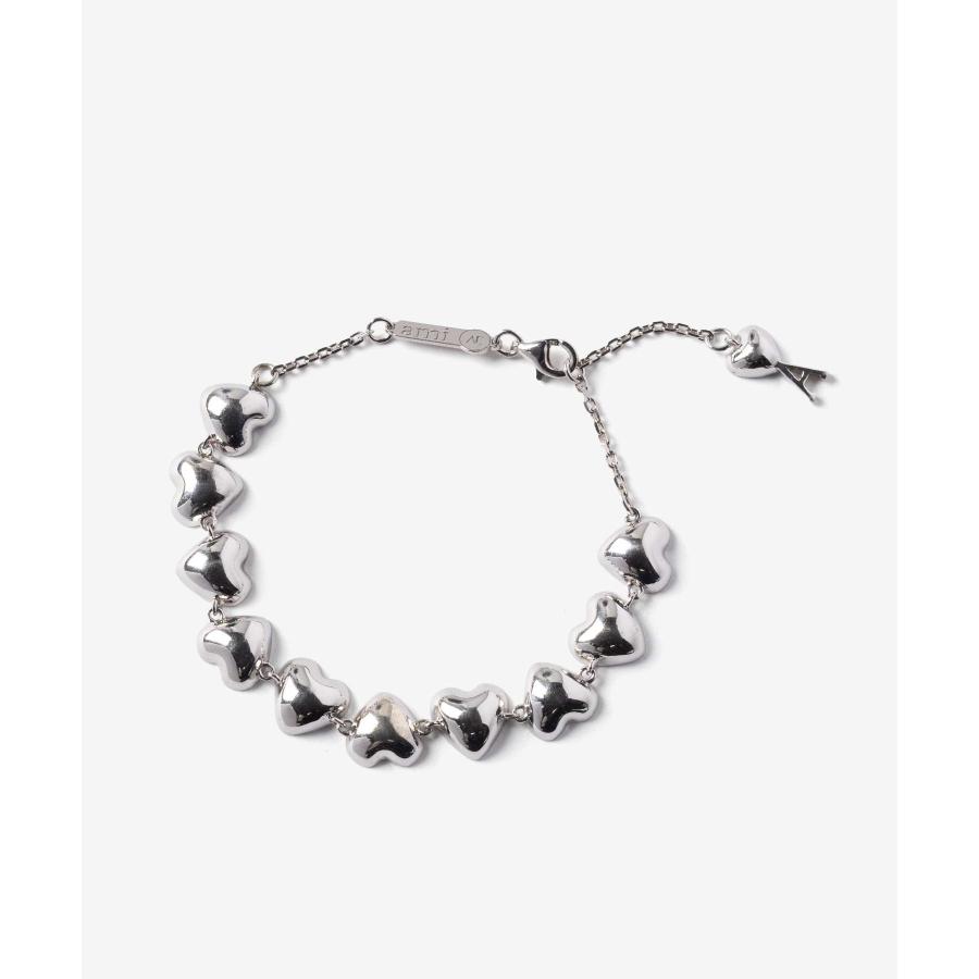 アミ パリス AMI PARIS METAL HEARTS BRACELET メタル ハート ブレスレット UJW983.362 レディース アクセサリー シルバー |  | 02