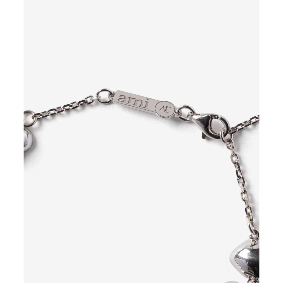 アミ パリス AMI PARIS METAL HEARTS BRACELET メタル ハート ブレスレット UJW983.362 レディース アクセサリー シルバー |  | 05