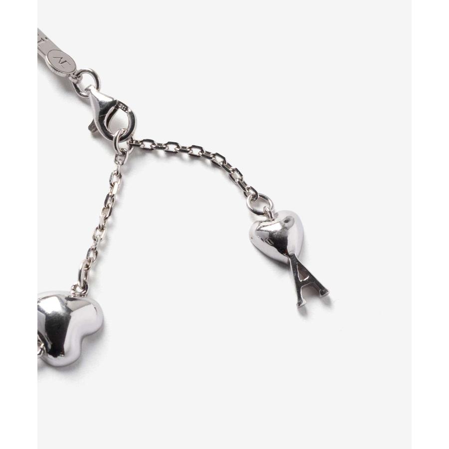アミ パリス AMI PARIS METAL HEARTS BRACELET メタル ハート ブレスレット UJW983.362 レディース アクセサリー シルバー |  | 06