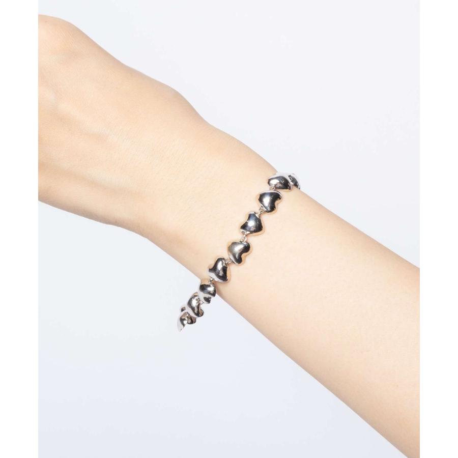 アミ パリス AMI PARIS METAL HEARTS BRACELET メタル ハート ブレスレット UJW983.362 レディース アクセサリー シルバー |  | 07