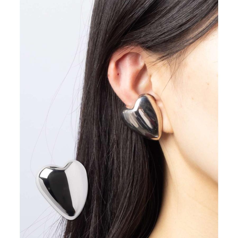 アミ パリス AMI PARIS METAL HEART EARCUFF XL R メタル ハート イヤーカフ UJW997.362 右耳 レディース アクセサリー シルバー | 