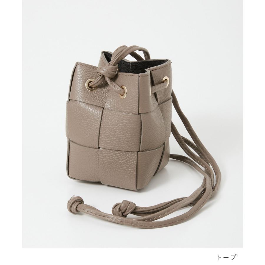 アンドレアカルドネ Andrea Cardone 1679 ショルダーバッグ レディース バッグ ミニバッグ レザー イントレチャート 肩掛け ポーチ 鞄 爆買 | andrea cardone | 02