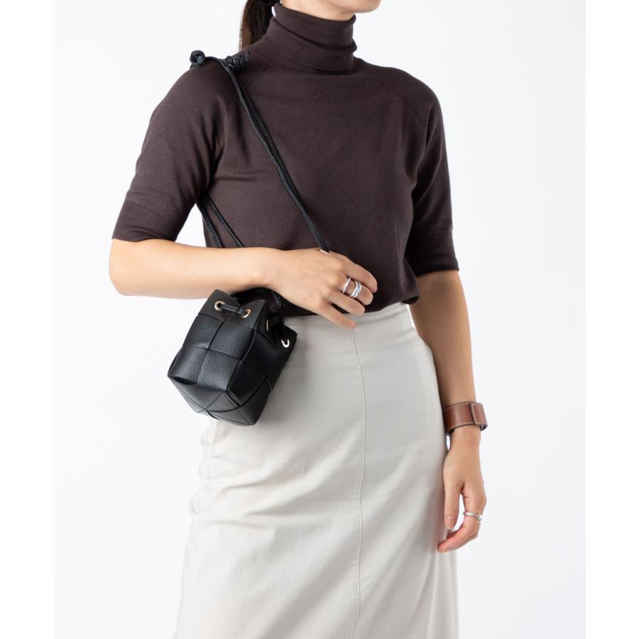 アンドレアカルドネ Andrea Cardone 1679 ショルダーバッグ レディース バッグ ミニバッグ レザー イントレチャート 肩掛け ポーチ 鞄 爆買 | andrea cardone | 03