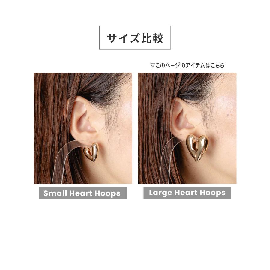 ANNIKA INEZ（アニカイネズ） ANNIKA INEZ Large Heart Hoops ラージ