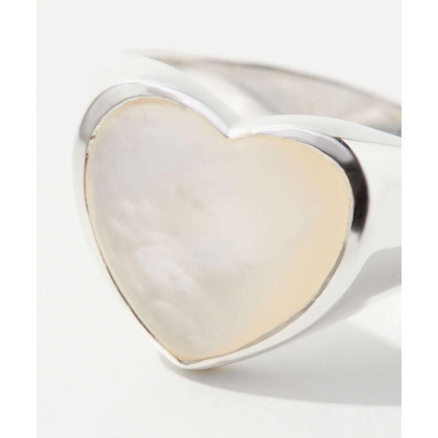 ANNIKA INEZ（アニカイネズ） ANNIKA INEZ Mother of pearl heart ring