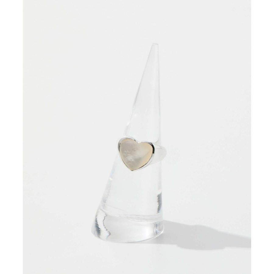 ANNIKA INEZ（アニカイネズ） ANNIKA INEZ Mother of pearl heart ring
