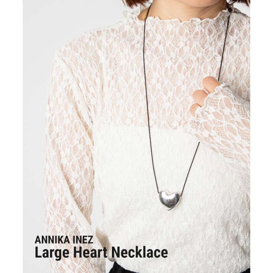 2/23迄限定値下げ/ANNIKA INEZ ハートネックレス ラージ ANNIKA INEZ（アニカイネズ） ANNIKA INEZ Large Heart Necklace