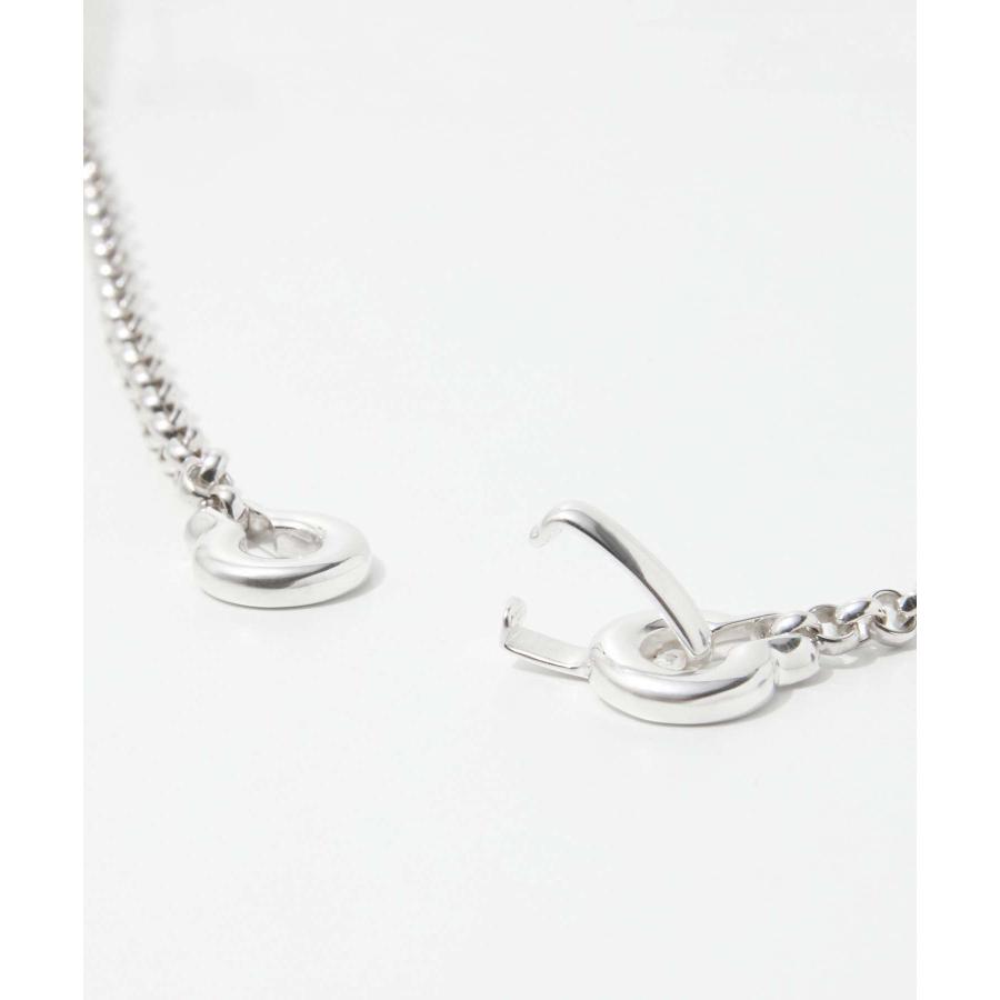 アニカイネズ ANNIKA INEZ Ample Clasp Necklace Lrg アンプル クラスプ 601 ネックレス レディース アクセサリー シルバー 爆買の画像