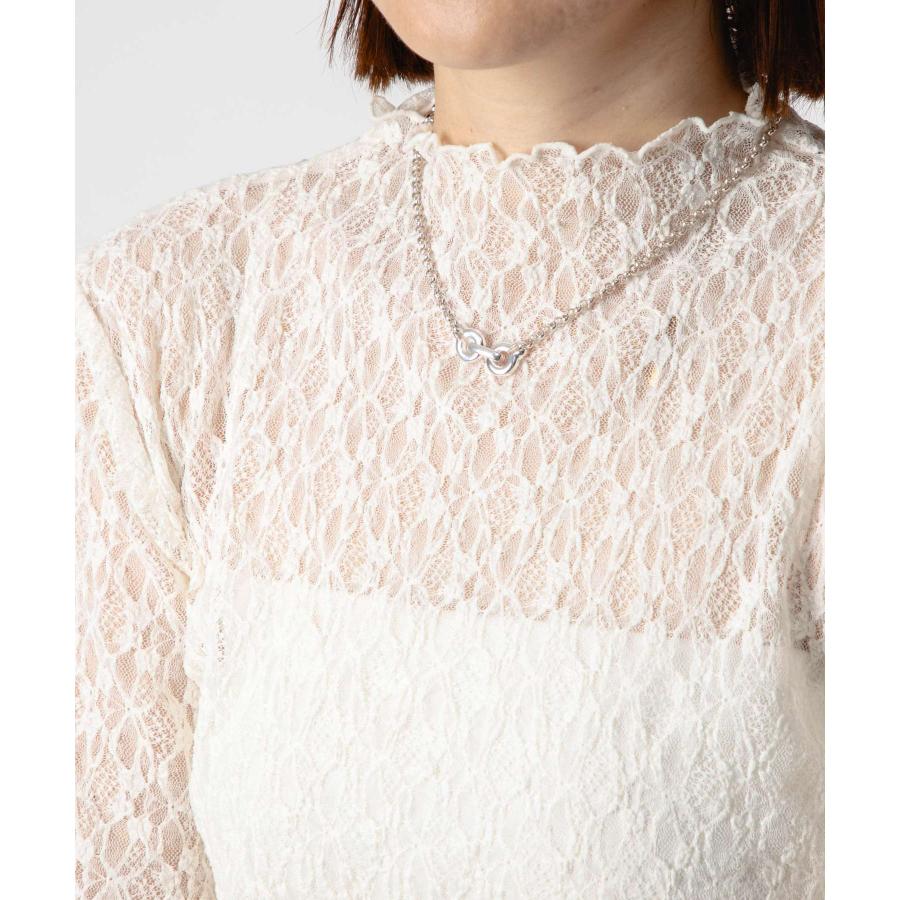 アニカイネズ ANNIKA INEZ Ample Clasp Necklace Lrg アンプル クラスプ 601 ネックレス レディース アクセサリー シルバー 爆買の画像