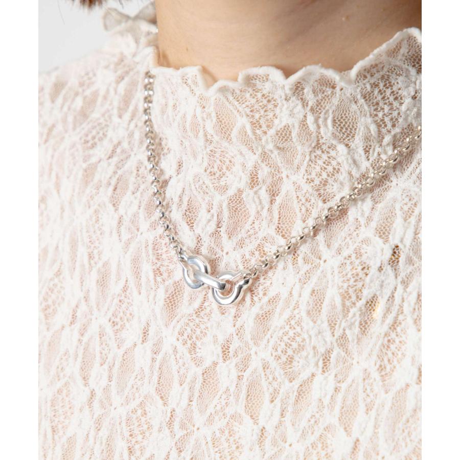 アニカイネズ ANNIKA INEZ Ample Clasp Necklace Lrg アンプル クラスプ 601 ネックレス レディース アクセサリー シルバー 爆買の画像