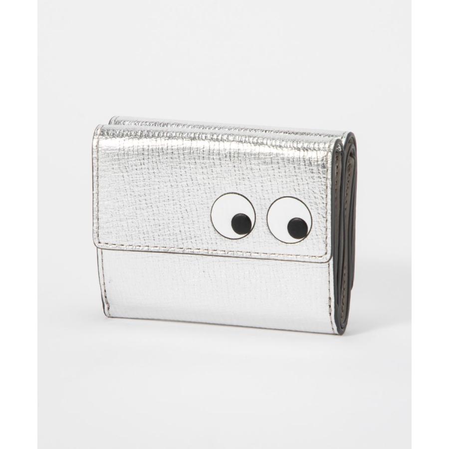 まゆゆ様 未使用☺︎アニヤハインドマーチ スマイル財布 ANYA HINDMARCH＜アニヤ ハインドマーチ＞3つ折りミニウォレット