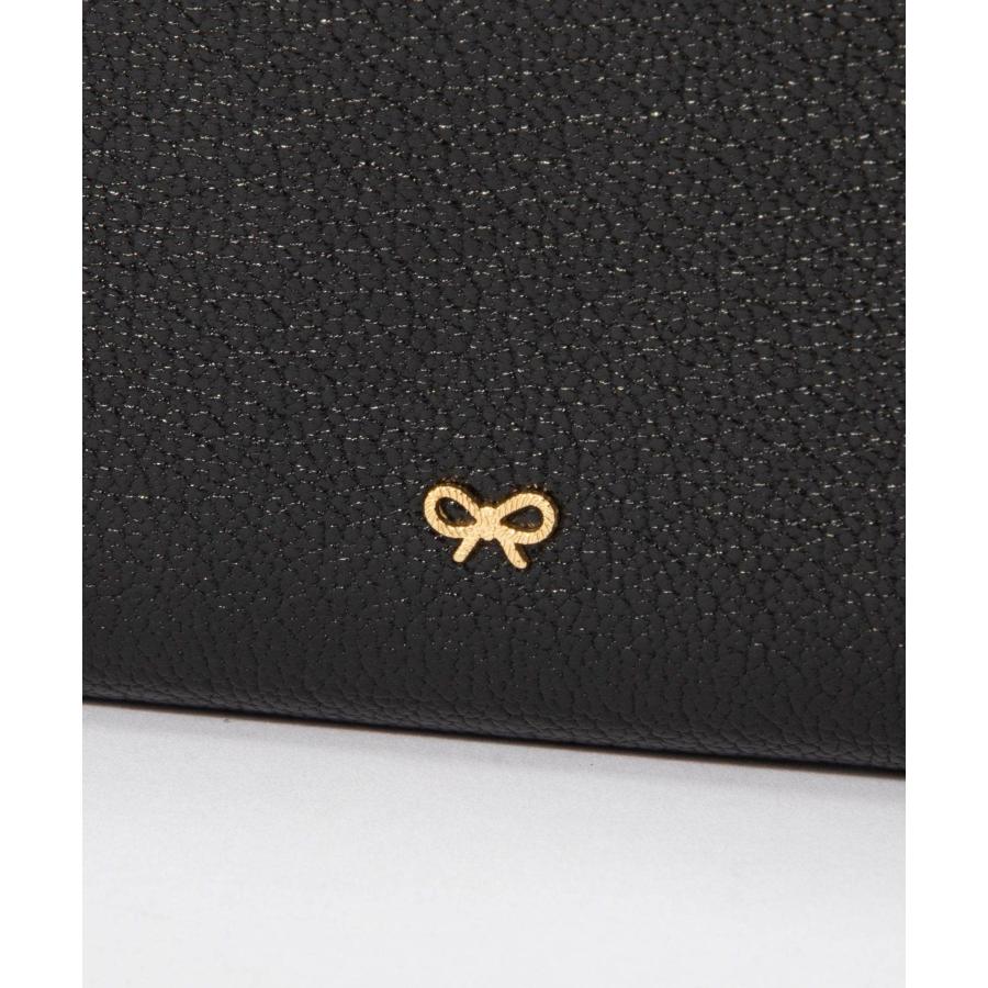 ANYA HINDMARCH ブラック 二つ折り財布 ANYA HINDMARCH（アニヤ・ハインドマーチ） アニヤ ハインドマーチ