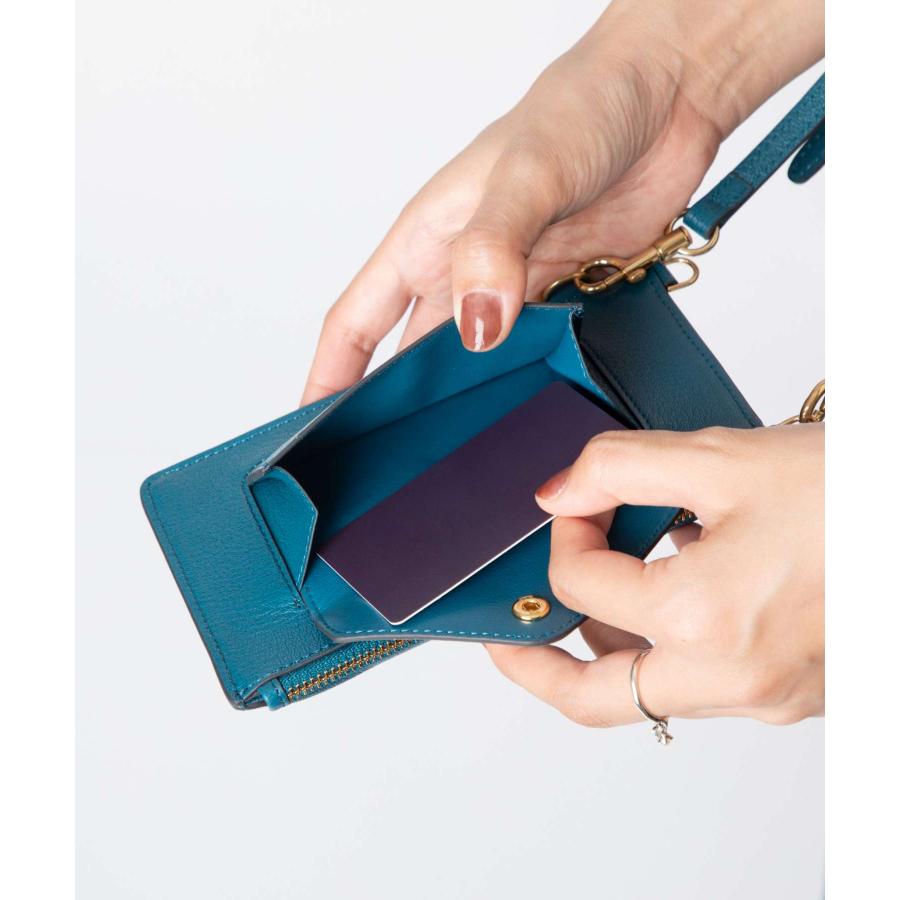 美品　アニヤハインドマーチ　ショルダーストラップ スマイル 　ウィンクネイビー 美品 ANYA HINDMARCH アニヤハインドマーチ ショルダーストラップ