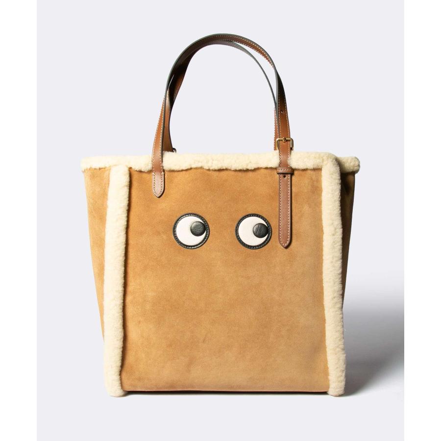 【ANYA HINDMARCH】アニヤ N/S ラフィア アイズ スモール トート セール】ANYA HINDMARCH N/S Tote Mini Eyes in Raffia アニヤ