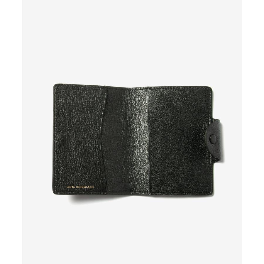 アニヤ ハインドマーチ ANYA HINDMARCH Passport Case Eyes in Black Capra with Shiny Capra アイズ パスポート ケース 5050925199025 レディース 小物 爆買 | ANYA HINDMARCH | 06