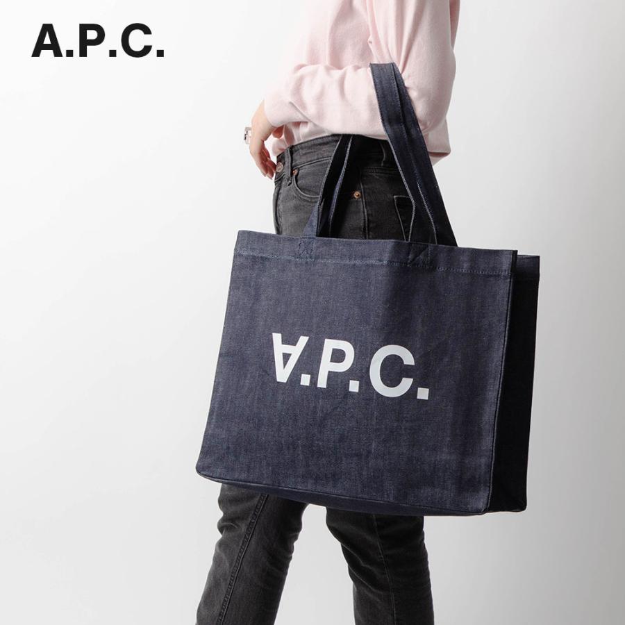 アーペーセー A.P.C COCSX M61446 トートバッグ メンズ レディース バック 手提げ デニム シンプル ト SHOPPING DANIELA キャンバス エコバッグ インディゴ IAI｜u-stream