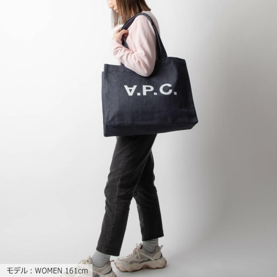 アーペーセー A.P.C COCSX M61446 トートバッグ メンズ レディース バック 手提げ デニム シンプル ト SHOPPING DANIELA キャンバス エコバッグ インディゴ IAI｜u-stream｜02