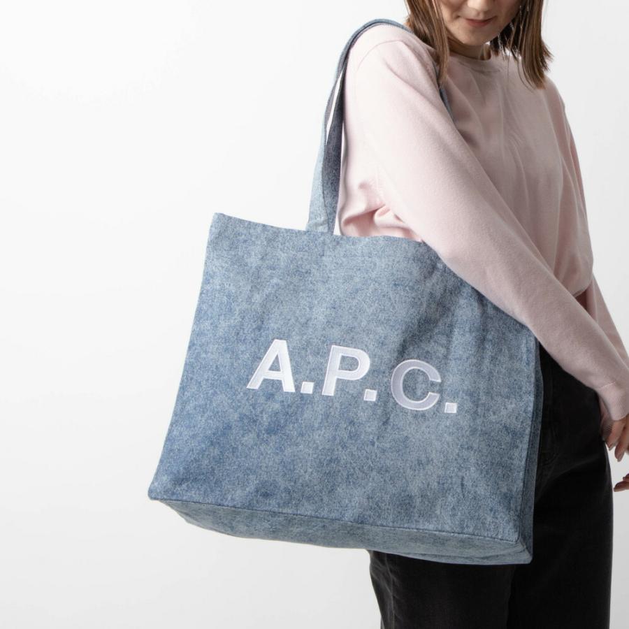A.P.C エコレザー トートバッグ ショッピングバッグ A.P.C. アーペーセー A.P.C COEJD M61443 トートバッグ メンズ
